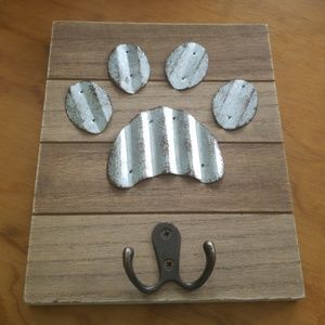 Wooden Decor Dog Leash Holder